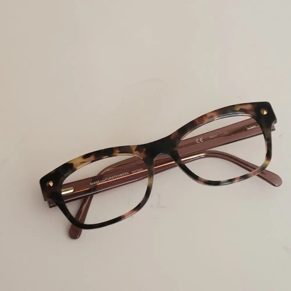 DIANE VON FURSTENBERG DVF5061 667 Brown Tortoise 48-17-135 Frames